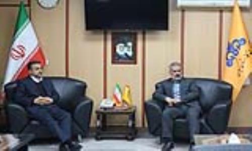 نماینده مردم تالش با مدیرعامل شرکت گاز گیلان دیدار کرد