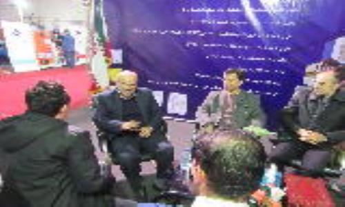 حضور مسئولین شرکت گاز استان گیلان در نمایشگاه فرصت های ساخت داخل و رونق تولید