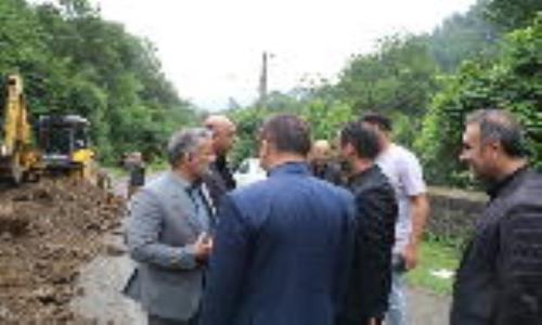 مدیرعامل شرکت گاز گیلان از پروژه گازرسانی خوشه امام زاده ابراهیم (ع) شفت بازدید کرد
