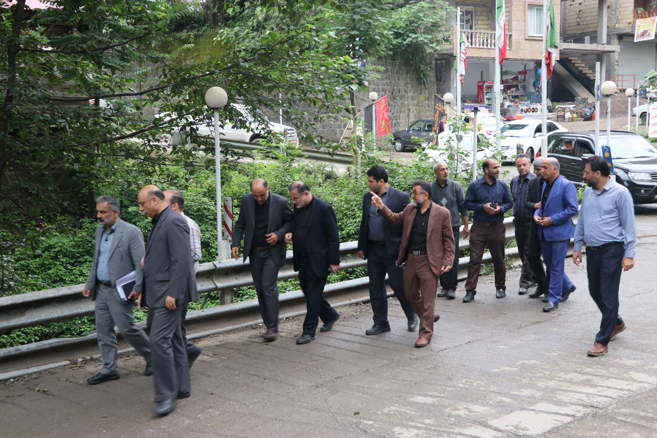 مدیرعامل شرکت گاز گیلان از پروژه گازرسانی خوشه امام زاده ابراهیم (ع) شفت بازدید کرد