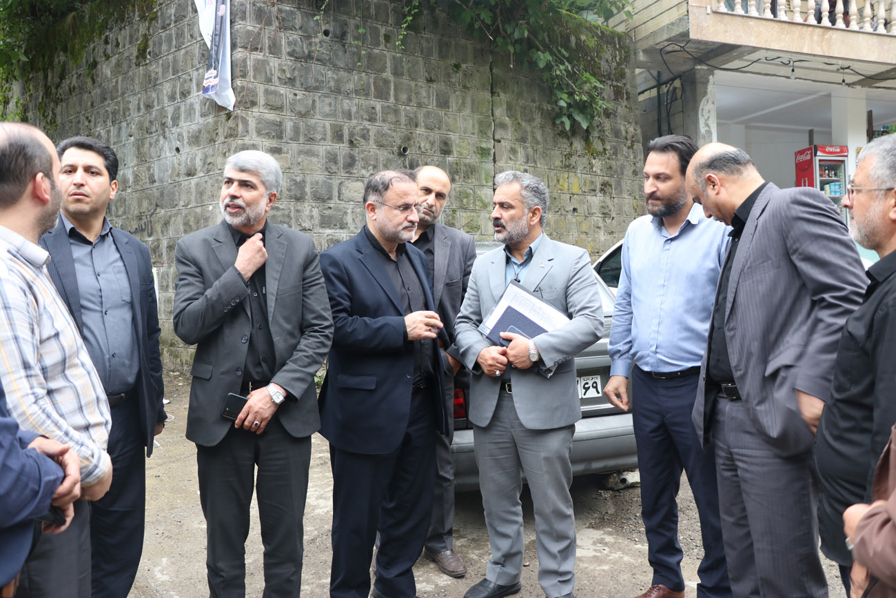 مدیرعامل شرکت گاز گیلان از پروژه گازرسانی خوشه امام زاده ابراهیم (ع) شفت بازدید کرد