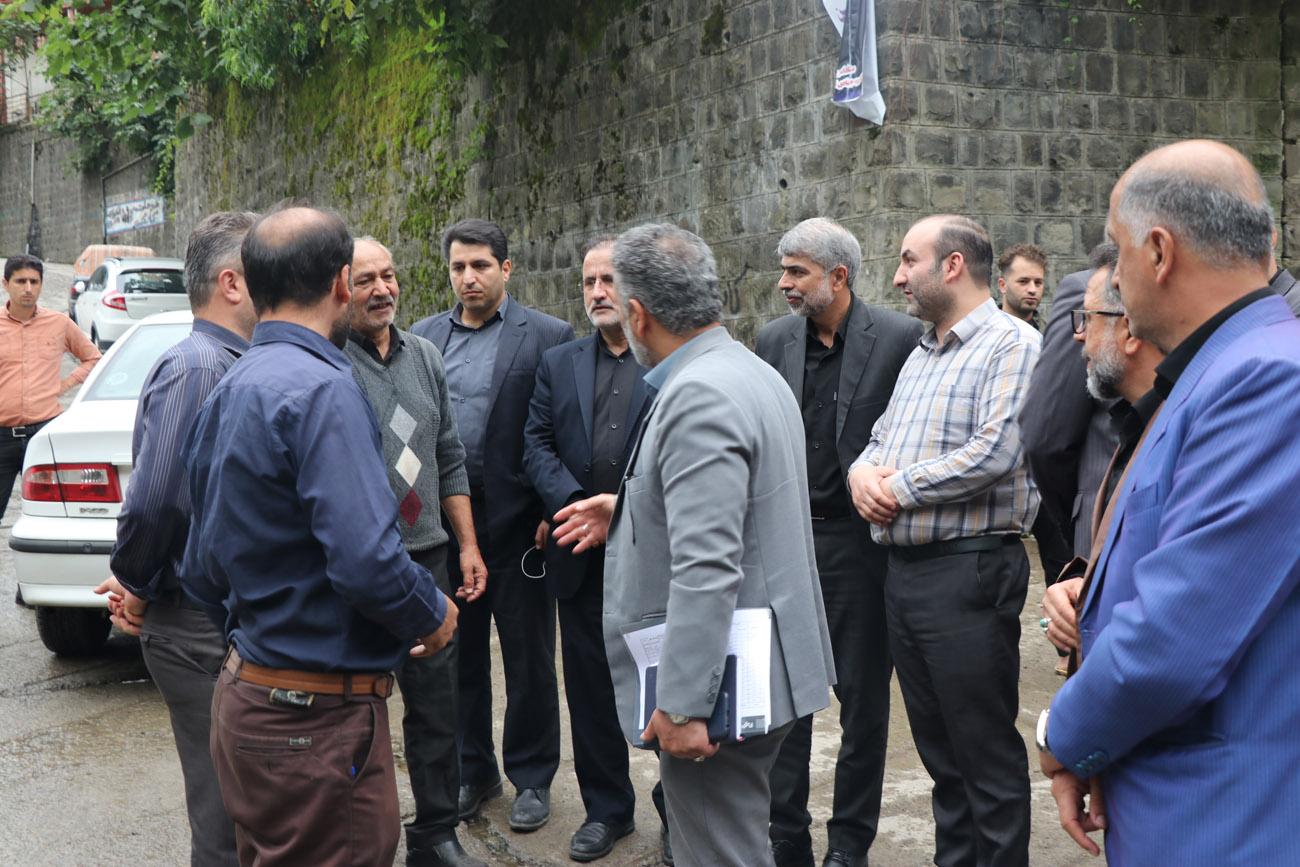 مدیرعامل شرکت گاز گیلان از پروژه گازرسانی خوشه امام زاده ابراهیم (ع) شفت بازدید کرد