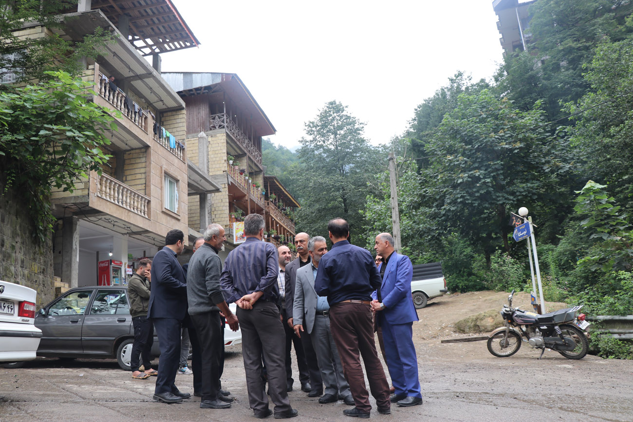 مدیرعامل شرکت گاز گیلان از پروژه گازرسانی خوشه امام زاده ابراهیم (ع) شفت بازدید کرد