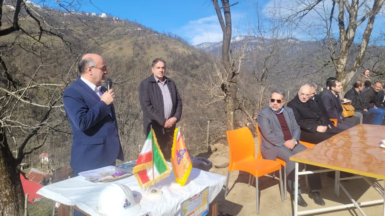 گرمای گاز به روستای کوهستانی آستارا رسید