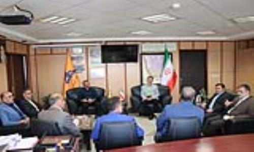 حضور بازرسان شرکت ملی گاز در شرکت گاز استان گیلان