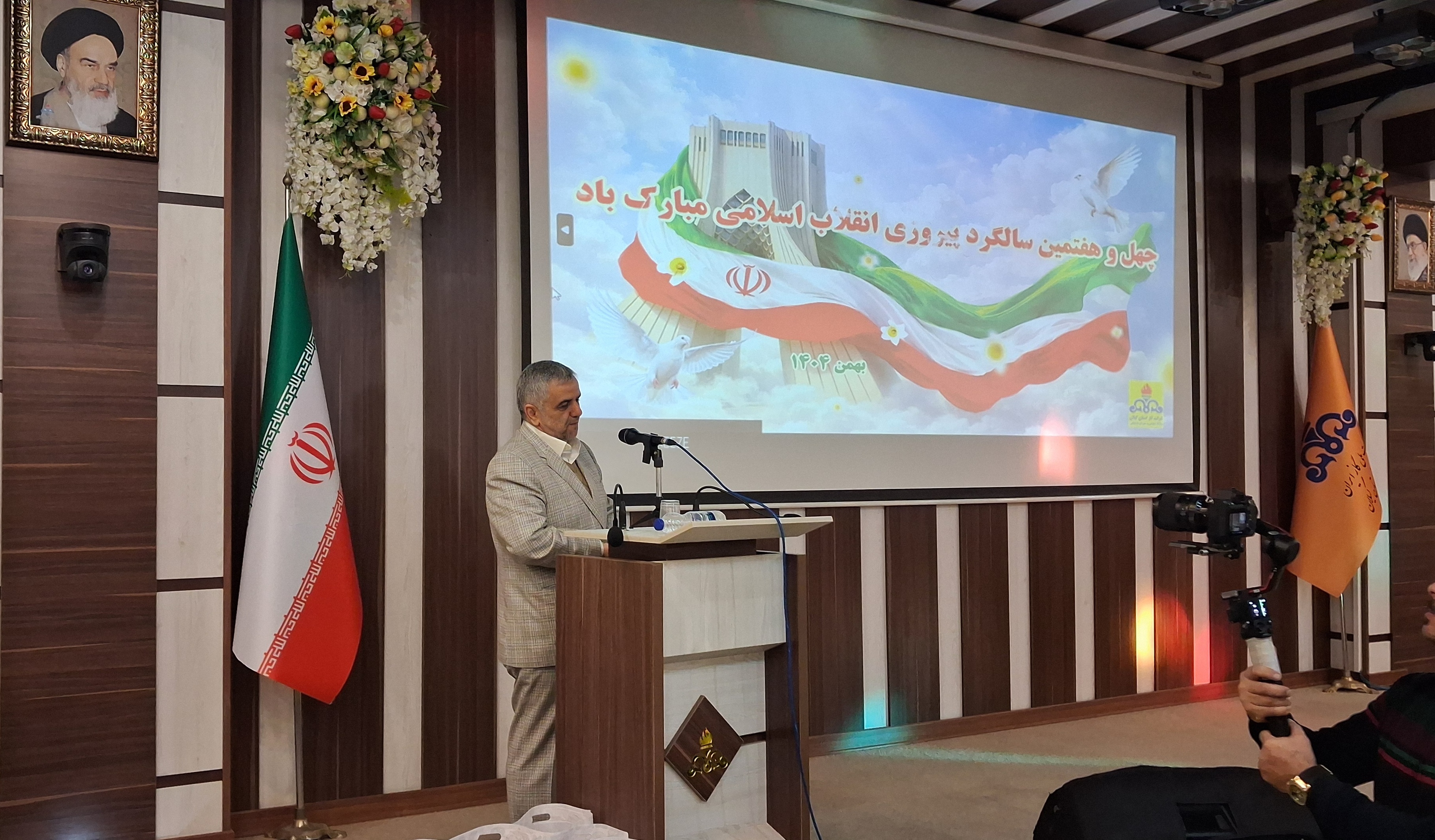 مدیر عامل گاز استان گیلان در  جشن میلاد باسعادت حضرت ولی‌عصر (عج) و گرامیداشت ایام‌الله دهه مبارک فجر: شبکه گاز کشور در اوج مصرف، بدون حتی یک قطعی، پایدار ماند