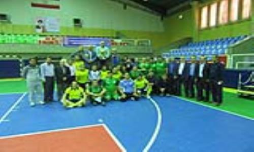 جام قهرمانی مسابقات فوتسال ایثارگران شرکت ملی گاز به تیم ستاد انتقال گاز رسید