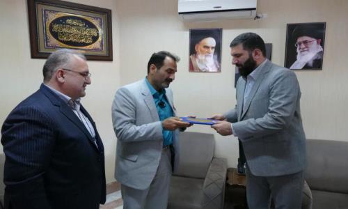 حسین متوجه رحمت سرپرست اداره گاز ماسال شد