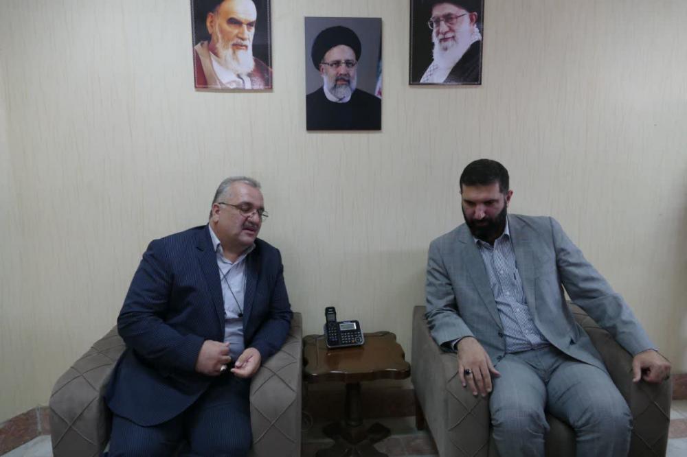 حسین متوجه رحمت سرپرست اداره گاز ماسال شد