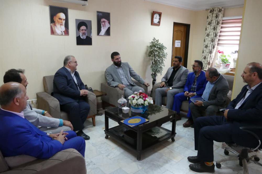 حسین متوجه رحمت سرپرست اداره گاز ماسال شد